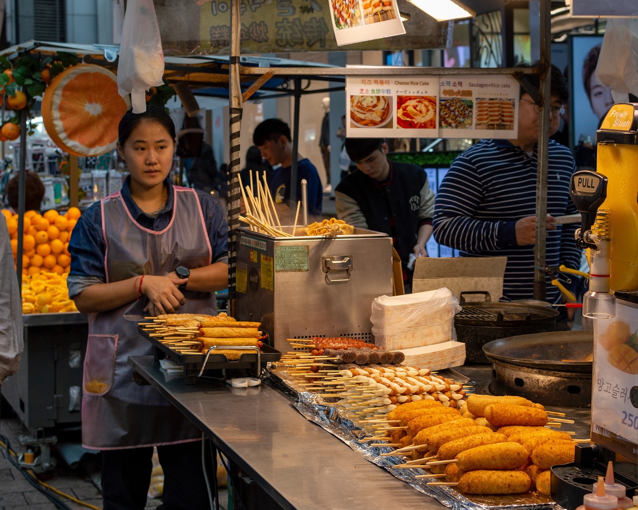 Myeong Dong Food Stall